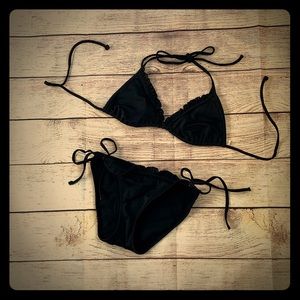 Victoria’s Secret black bikini